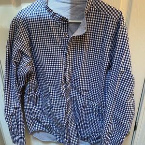 Reversible men’s button down shirt